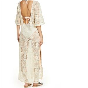 Chelsea28 Lace cover-up dress